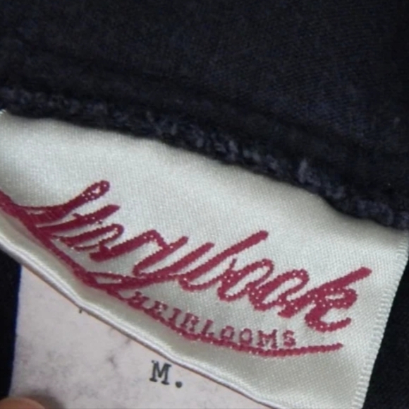 Storybook Heirlooms Vintage Velvet Overalls - Picture 3 of 4